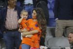 Amsterdam 6 mei 2018
Nederland-Peru 2-1 . Afscheidswedstrijd Wesley Sneijder . Zijn vrouw Yolanthe Sneijder Cabau en zoons Jessey en Xess Xava zijn natuurlijk aanwezig.