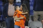 Amsterdam 6 mei 2018
Nederland-Peru 2-1 . Afscheidswedstrijd Wesley Sneijder . Zijn vrouw Yolanthe Sneijder Cabau en zoons Jessey en Xess Xava zijn natuurlijk aanwezig.