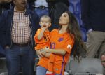 Amsterdam 6 mei 2018
Nederland-Peru 2-1 . Afscheidswedstrijd Wesley Sneijder . Zijn vrouw Yolanthe Sneijder Cabau en zoons Jessey en Xess Xava zijn natuurlijk aanwezig.