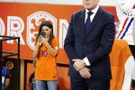 Amsterdam 6 mei 2018
Nederland-Peru 2-1 . Afscheidswedstrijd Wesley Sneijder . Zijn vrouw Yolanthe Sneijder Cabau en zoons Jessey en Xess Xava zijn natuurlijk aanwezig.