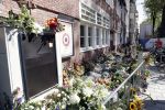 Amsterdam 20 september 2019
Bloemenzee bij het kantoor van advocaat Derk Wiersum die vermoord is voor zijn huis.