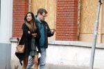 Amsterdam 7 augustus 2019
 Presentatrice Airen MylÃ¨ne en haar vriend oud-hockeyer Taeke Taekema samen in Amsterdam zuid . Airen is in verwachtring van hun tweede kindje