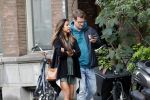 Amsterdam 7 augustus 2019
 Presentatrice Airen MylÃ¨ne en haar vriend oud-hockeyer Taeke Taekema samen in Amsterdam zuid . Airen is in verwachtring van hun tweede kindje