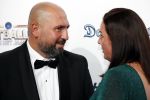 Hilversum 2 september 2019
Voetballer van het jaar verkiezing in studio 21. Ali Dursun met zijn vrouw