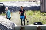 Vries 2 september 2019
Annemiek Koekkoek een van de deelneemsters van Boer zoekt vrouw seizoen 2019/2020. Bij haar huis/boerderij gefotografeerd.