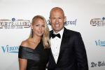 Hilversum 2 september 2019
Voetbalgala bij studio 21 .Arjen Robben met zijn vrouw Bernadien