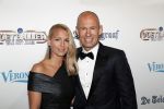Hilversum 2 september 2019
Voetbalgala bij studio 21 .Arjen Robben met zijn vrouw Bernadien