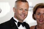 Hilversum 2 september 2019
Voetbalgala bij studio 21 . Bjorn Kuipers kwam met zijn vrouw