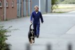 Arnemuiden 5 september 2019
Boer Bastiaan met zijn hond bij zijn boerderij/huis.
