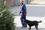 Arnemuiden 5 september 2019
Boer Bastiaan met zijn hond bij zijn boerderij/huis.
