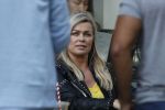 Amsterdam 9 september 2019
Bridget Maasland met ploeg op de beethovenstraat. Daarna stappen ze in een grote hummer limo.