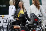 Amsterdam 9 september 2019
Bridget Maasland met ploeg op de beethovenstraat. Daarna stappen ze in een grote hummer limo.