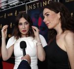 Utrecht 27 september 2019
Premiere Instinct tijdens de utrechtse filmdagen.
Halina Reijn deed de regie en Carice v Houten speelt de hoofdrol. Carice v Houten met tatoo blue