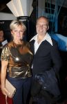 Amsterdam 21 september 2019
Trouwfeest Martijn en Deborah Krabbe bij Akhnaton . 
Caroline Tensen met man