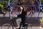 Amstelveen 23 september 2019
Caroline de Bruijn op de fiets bij het stadshart