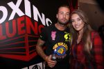 Almere 26 september 2019
Presentatie influencer boxing avond in sportcentrum Almere.
Dave Roelvink is een van de deelnemers. Dave met zijn vriendin Julia Mekkes