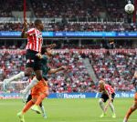 Eindhoven,22 September 2019 Kompetitiewedstrijd PSV-AJAX, eindstand 1-1
Denzel Dumfries