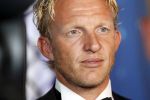 Hilversum 2 september 2019
Voetbalgala bij studio 21 . Dirk Kuyt kwam met zijn vrouw Gertrude
