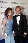 Hilversum 2 september 2019
Voetbalgala bij studio 21 . Dirk Kuyt kwam met zijn vrouw Gertrude