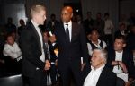 Amsterdam 4 september 2019
LAF Life after football event in het conservatorium hotel. Donny v d Beek met Sjaak Swart en Humberto tan