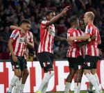 Eindhoven, 14 September 2019 PSV-Vitesse, eindstand 5-0
5 doelpunten Donyell Malen