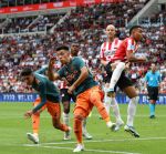 Eindhoven,22 September 2019 Kompetitiewedstrijd PSV-AJAX, eindstand 1-1Donyell Malen en Lisandro Martinez