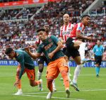 Eindhoven,22 September 2019 Kompetitiewedstrijd PSV-AJAX, eindstand 1-1Donyell Malen en Lisandro Martinez