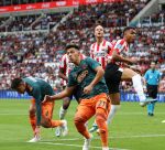 Eindhoven,22 September 2019 Kompetitiewedstrijd PSV-AJAX, eindstand 1-1Donyell Malen en Lisandro Martinez