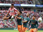Eindhoven,22 September 2019 Kompetitiewedstrijd PSV-AJAX, eindstand 1-1Donyell Malen en Lisandro Martinez