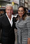 Amsterdam 11 augustus 2019
Premiere Downtown Abbey in pathe Tuschinski.
Dries Roelvink en zijn vrouw Honoria
