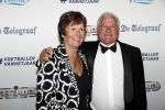 Hilversum 2 september 2019
Voetbalgala bij studio 21 . Edo Ophof met vrouw