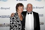 Hilversum 2 september 2019
Voetbalgala bij studio 21 . Edo Ophof met vrouw