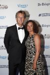 Hilversum 2 september 2019
Voetbalgala bij studio 21 . Edwin v d Sar met zijn vrouw Annemarie