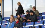Katwijk 10 september 2019
Ruud Gullit Joelle Gullit Estelle Cruijff , haar moeder, Nigel ( stiefzoon Ruud) en de vriendin van Maxim Gullit zitten op de tribune bij de eerste interland van Maxim tegen Portugal. Nederland Portugal 4-0