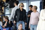 Katwijk 10 september 2019
Ruud Gullit Joelle Gullit Estelle Cruijff , haar moeder, Nigel ( stiefzoon Ruud) en de vriendin van Maxim Gullit zitten op de tribune bij de eerste interland van Maxim tegen Portugal. Nederland Portugal 4-0