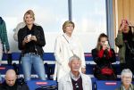 Katwijk 10 september 2019
Ruud Gullit Joelle Gullit Estelle Cruijff , haar moeder, Nigel ( stiefzoon Ruud) en de vriendin van Maxim Gullit zitten op de tribune bij de eerste interland van Maxim tegen Portugal. Nederland Portugal 4-0