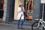 Ansterdam 24 september 2019
Eva Jinek bellend op de beethovenstraat