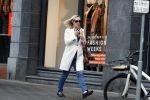 Ansterdam 24 september 2019
Eva Jinek bellend op de beethovenstraat