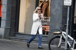 Ansterdam 24 september 2019
Eva Jinek bellend op de beethovenstraat