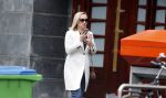 Ansterdam 24 september 2019
Eva Jinek bellend op de beethovenstraat