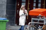 Ansterdam 24 september 2019
Eva Jinek bellend op de beethovenstraat