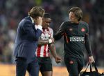 Eindhoven, 14 September 2019 PSV-Vitesse, eindstand 5-05 doelpunten Donyell MalenFysiotherapeut Falk Louwers