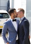Scheveningen 22 september 2019
Ferry Doedens met zijn  vriend Rapha