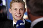 Hilversum 2 september 2019
Voetballer van het jaar verkiezing in studio 21. Frenkie de Jong