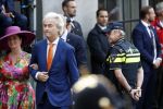 Den Haag 17 september 2019
Prinsjesdag 2019 op het binnenhof.
Geert Wilders arriveert samen met Fleur Agema
