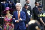 Den Haag 17 september 2019
Prinsjesdag 2019 op het binnenhof.
Geert Wilders arriveert samen met Fleur Agema