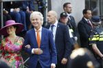 Den Haag 17 september 2019
Prinsjesdag 2019 op het binnenhof.
Geert Wilders arriveert samen met Fleur Agema