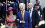 Den Haag 17 september 2019
Prinsjesdag 2019 op het binnenhof.
Geert Wilders arriveert samen met Fleur Agema