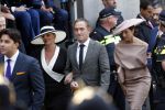 Den Haag 17 september 2019
Prinsjesdag 2019 op het binnenhof.
Geert Wilders arriveert samen met Fleur Agema