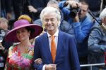 Den Haag 17 september 2019
Prinsjesdag 2019 op het binnenhof.
Geert Wilders arriveert samen met Fleur Agema